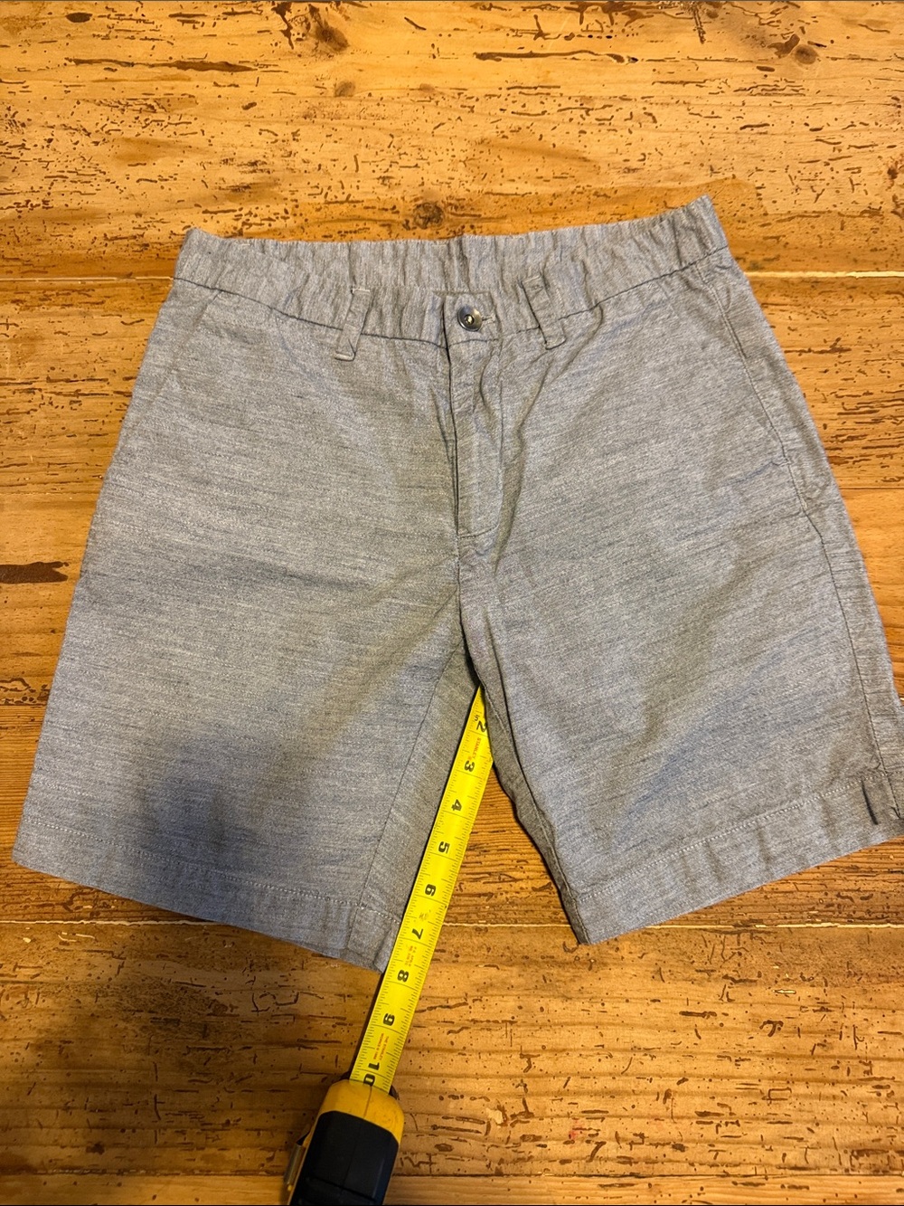 Calvin Klein Light Gray Flat-Front Men's Shorts